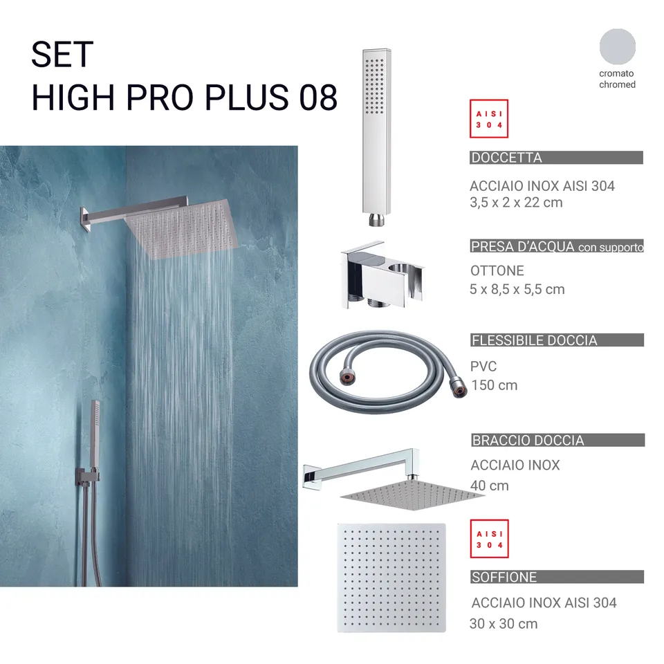 gedy-high-pro-plus-08-ensemble-douche-5-pi-ces-carr-chrome image 1