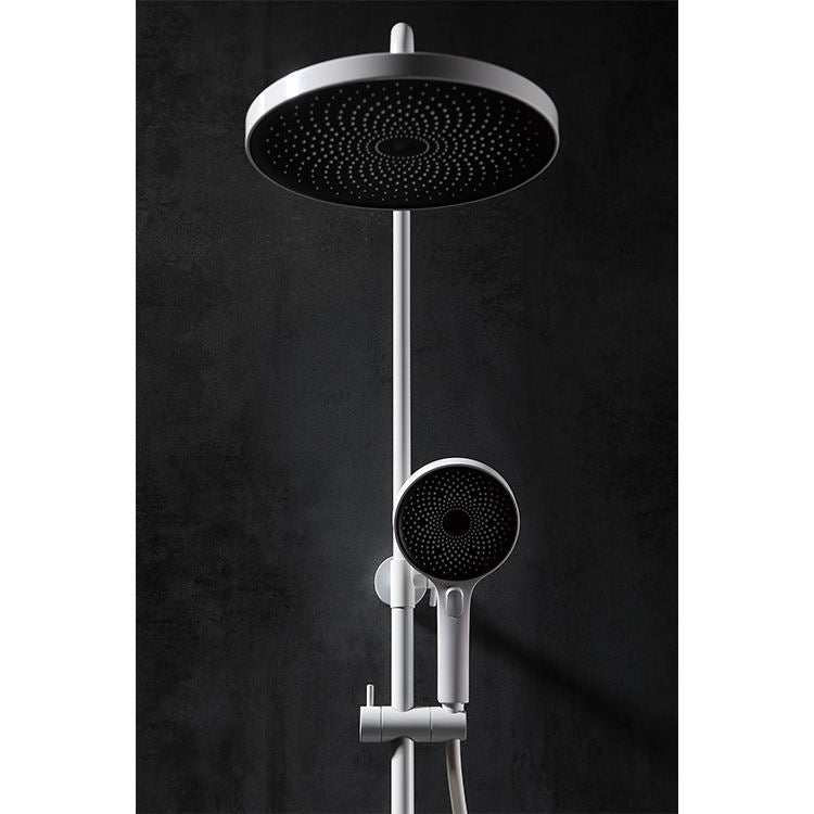 hudor-argolide-sc418-colonne-de-douche-blanc-mat-laiton image 4