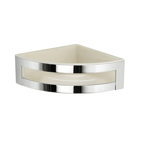 gedy-zante-panier-douche-angle-blanc-chrome image 1