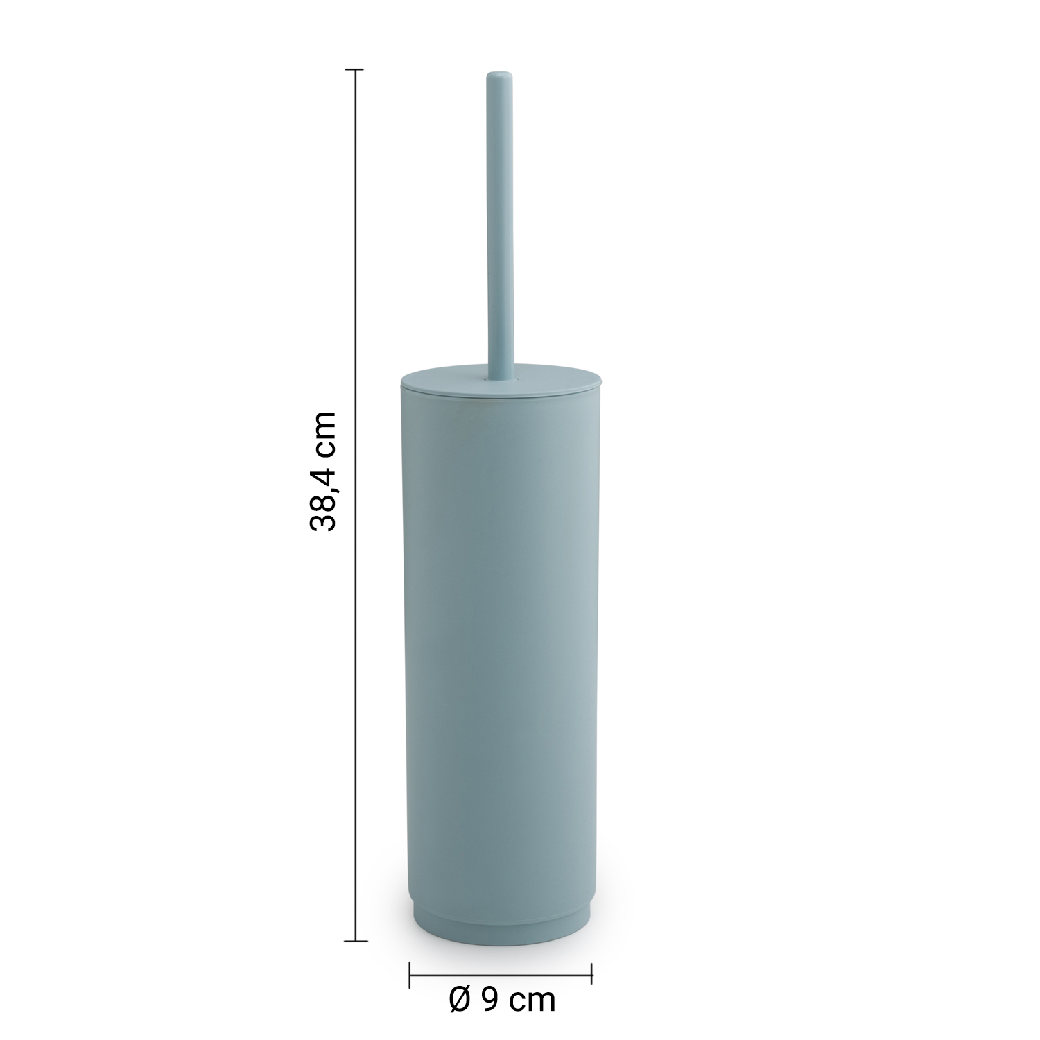 gedy-sharon-porte-brosse-wc-bleu-poudr-mat image 2