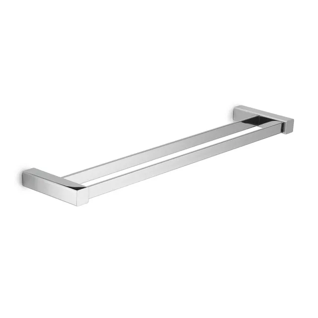 gedy-spluga-porte-serviettes-double-55-cm-chrome image 1