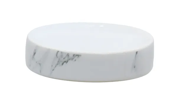 bisk-villa-porte-savon-poser-blanc-c-ramique image 1