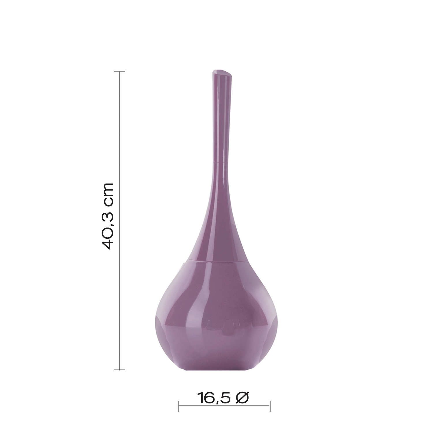 gedy-azalea-porte-brosse-wc-lilas image 2