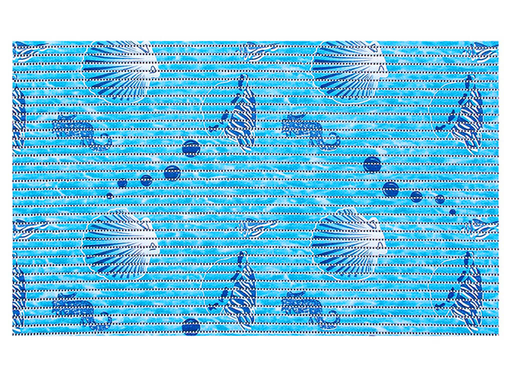 bisk-shell-tapis-de-bain-45x70-cm-antid-rapant-mousse image 1