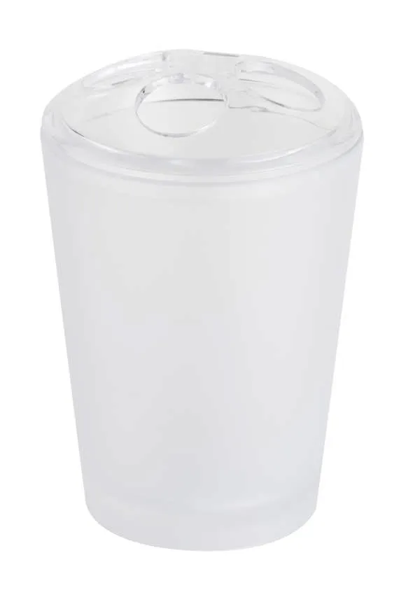 bisk-frost-porte-brosse-dents-gobelet-blanc image 1