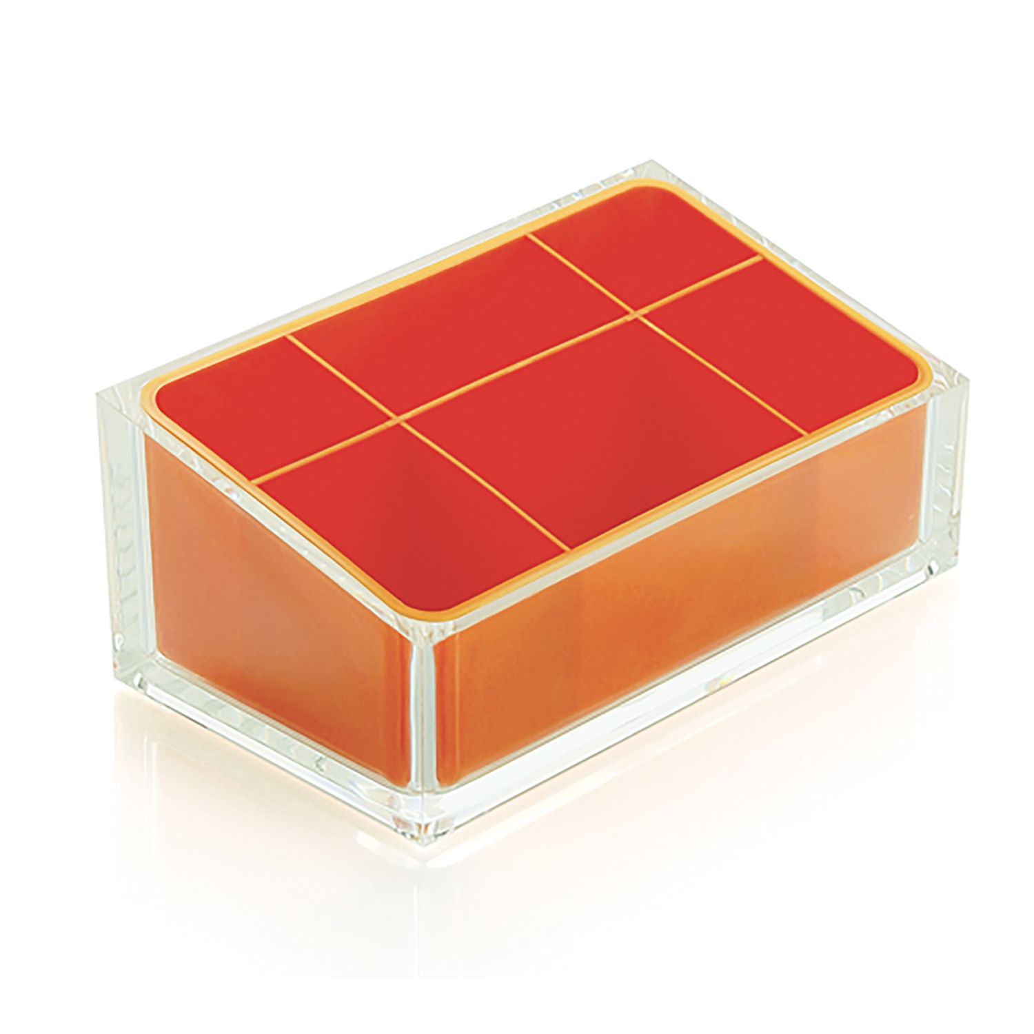 gedy-rainbow-organisateur-orange-poser image 1