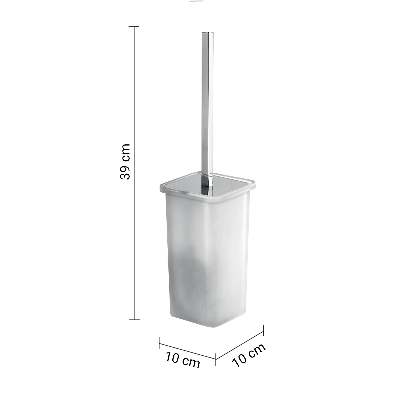gedy-glamour-brosse-wc-blanc image 2