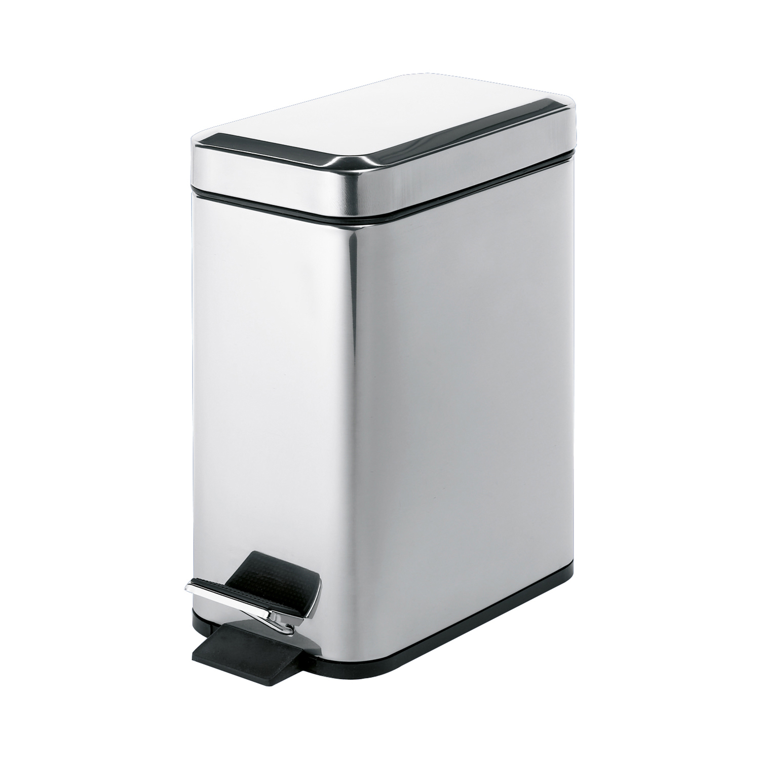 gedy-argenta-poubelle-rectangulaire-poli image 1
