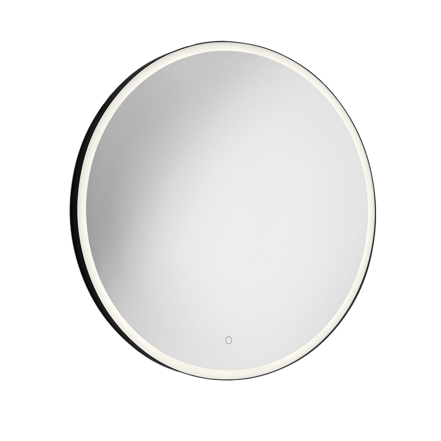 gedy-marc-miroir-rond-75-cm-m-tal-noir-mat image 1