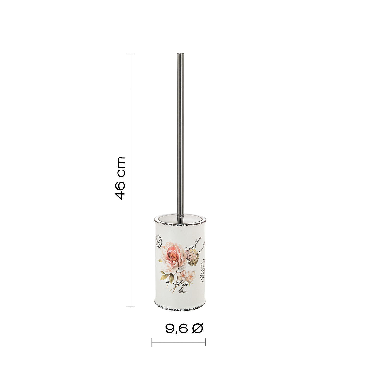 gedy-clothilde-porte-brosse-wc-blanc-poser image 2