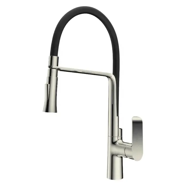 hudor-essential-87452-mitigeur-cuisine-chrom-douchette image 1