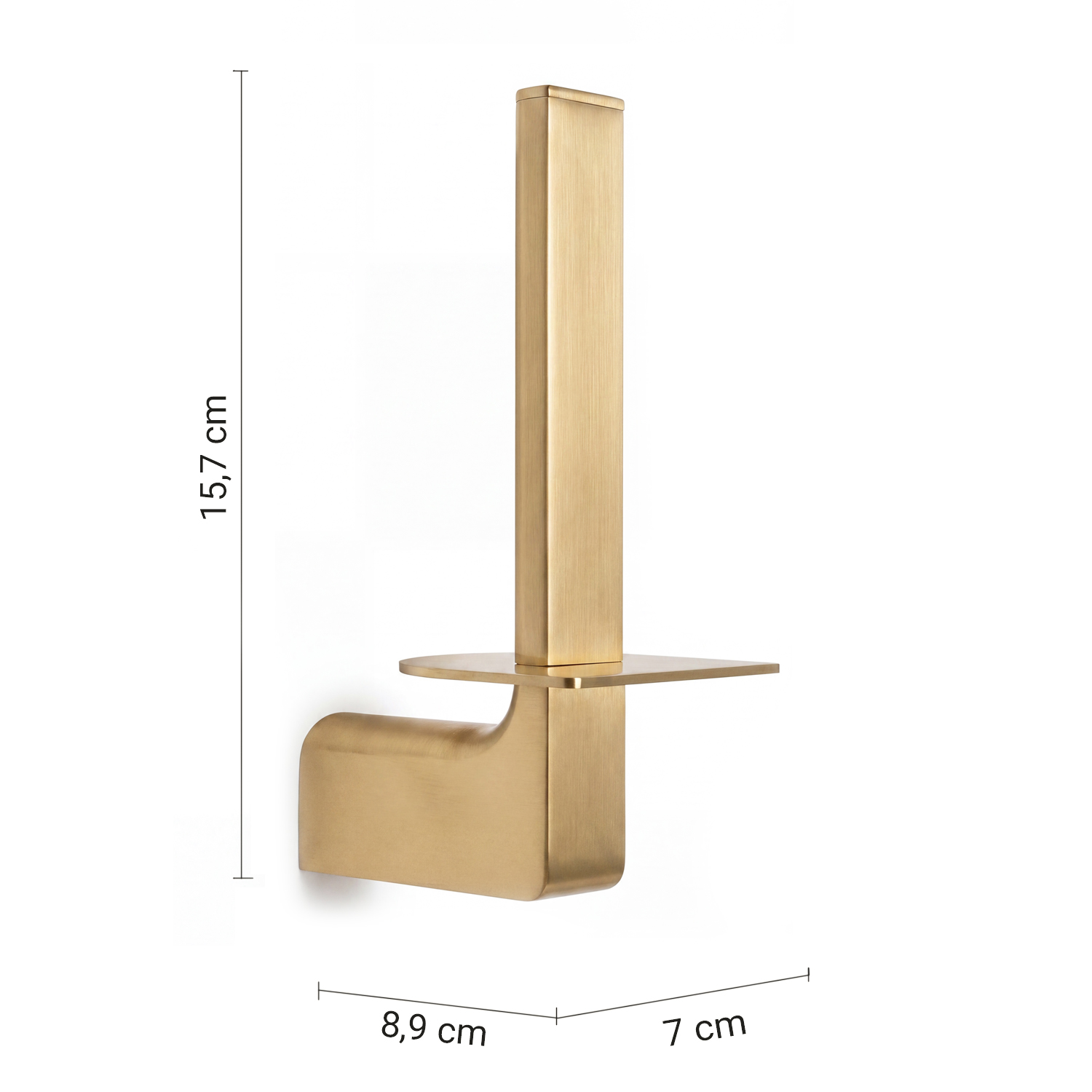 gedy-pirenei-porte-rouleau-r-serve-or-mat image 3