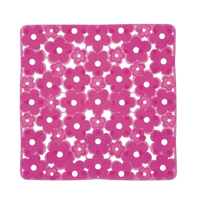 gedy-margherita-tapis-de-douche-53x53-cm-fuchsia image 1