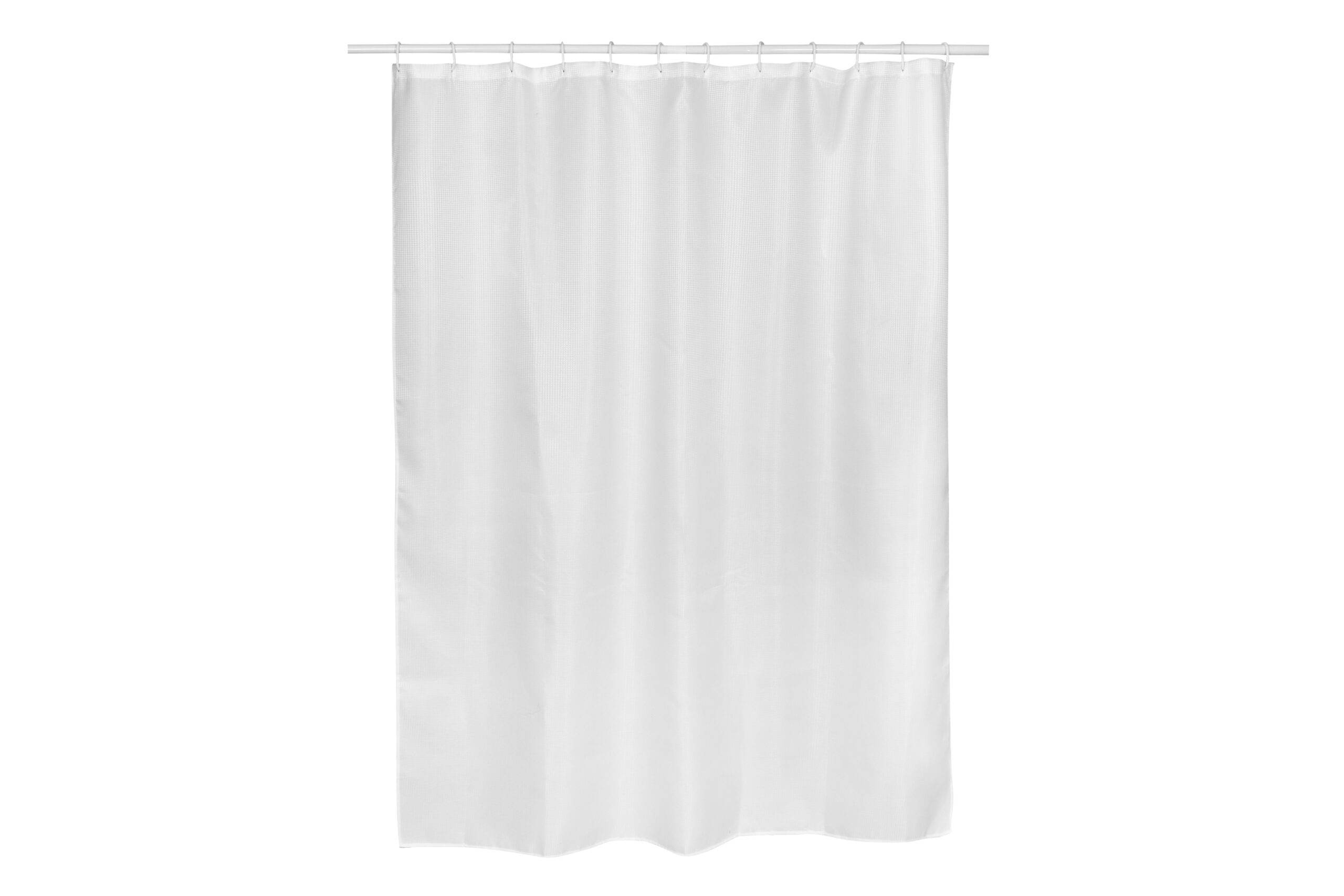 bisk-rist-rideau-de-douche-textile-blanc-180-cm-2 image 1