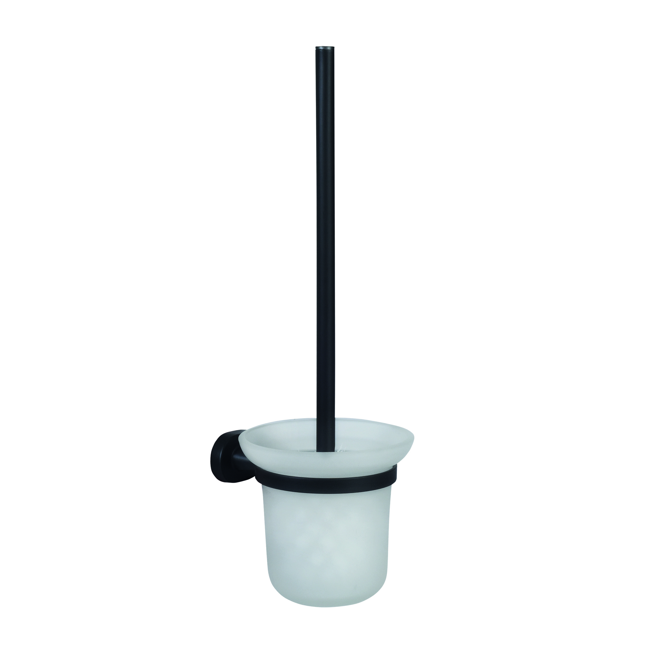 bisk-go-pot-balai-balayette-wc-noir-mat image 1