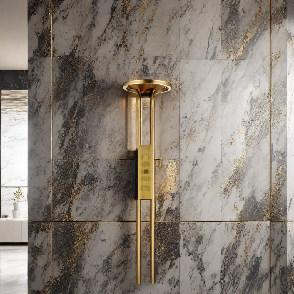 hudor-scamandre-0005-colonne-de-douche-dor-bross-thermostatique image 2