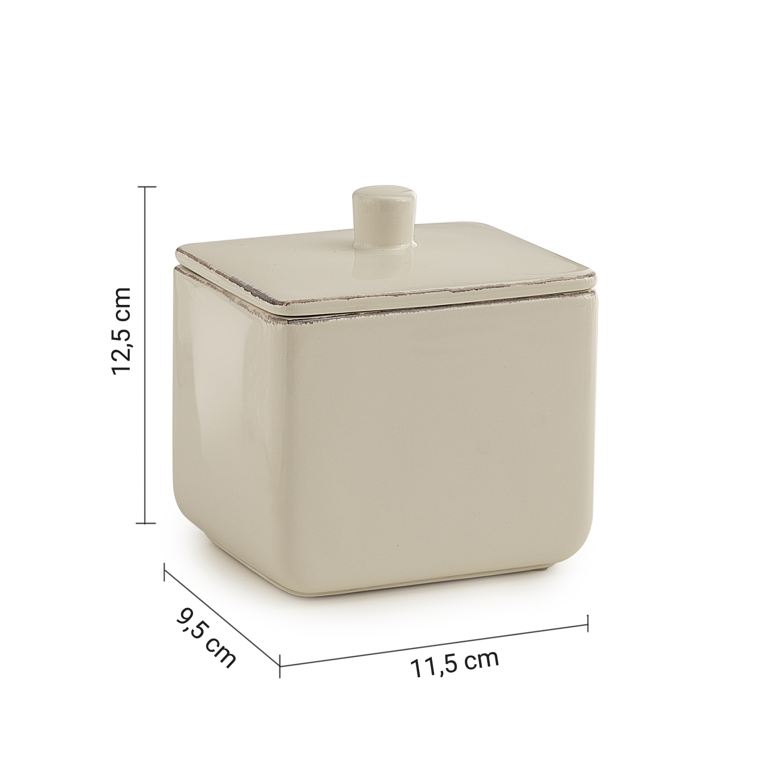 gedy-meringa-pot-de-cuisine-blanc-beige image 2
