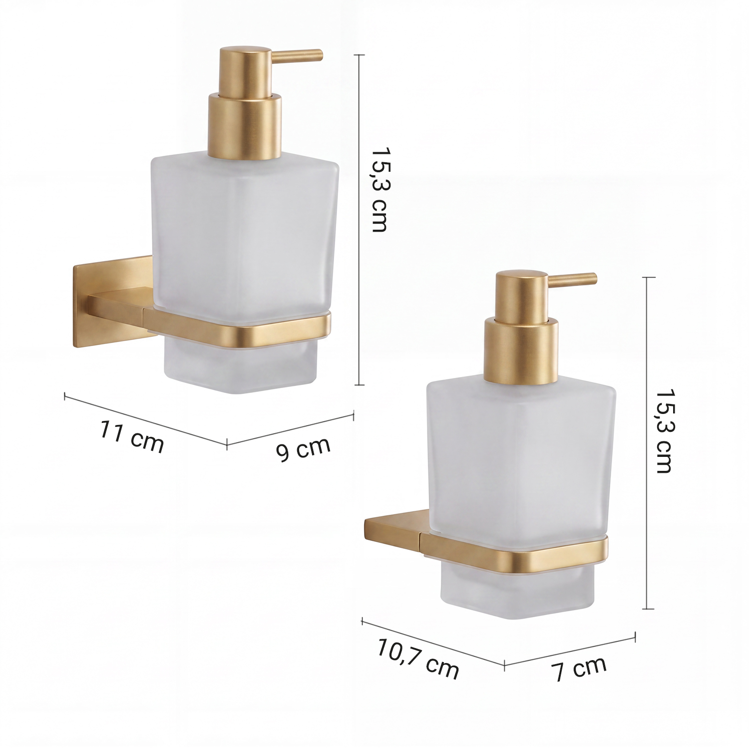 gedy-zermatt-distributeur-savon-or-mat image 2