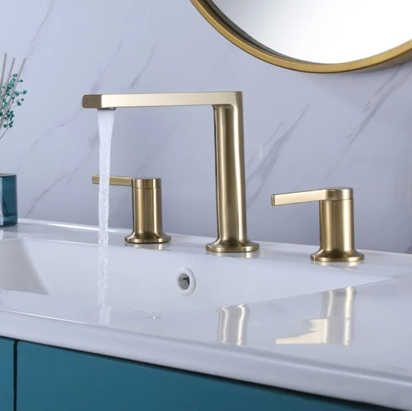 hudor-scamandre-026-robinet-lavabo-dor-bross-3-trous image 4