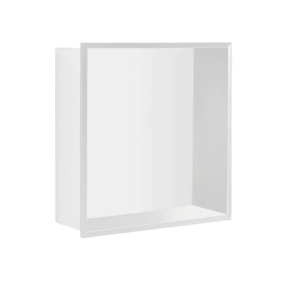 gedy-guest-niche-encastr-e-blanc-mat-douche image 1