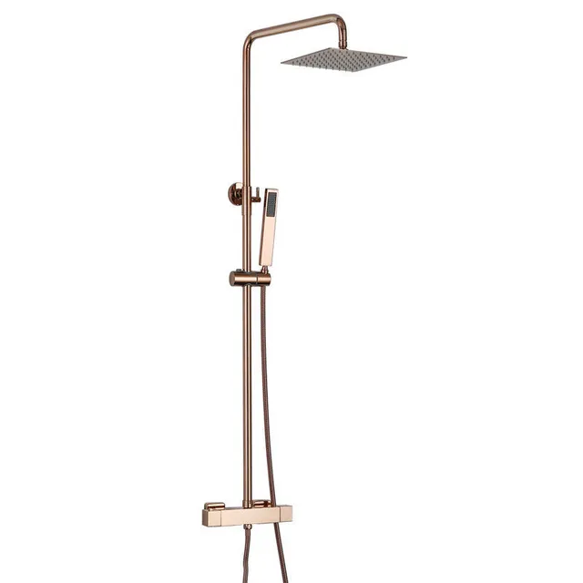hudor-p-n-e-sc428-colonne-douche-or-rose-thermostatique image 1