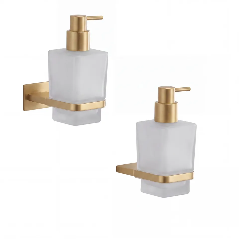 gedy-zermatt-distributeur-savon-or-mat image 1