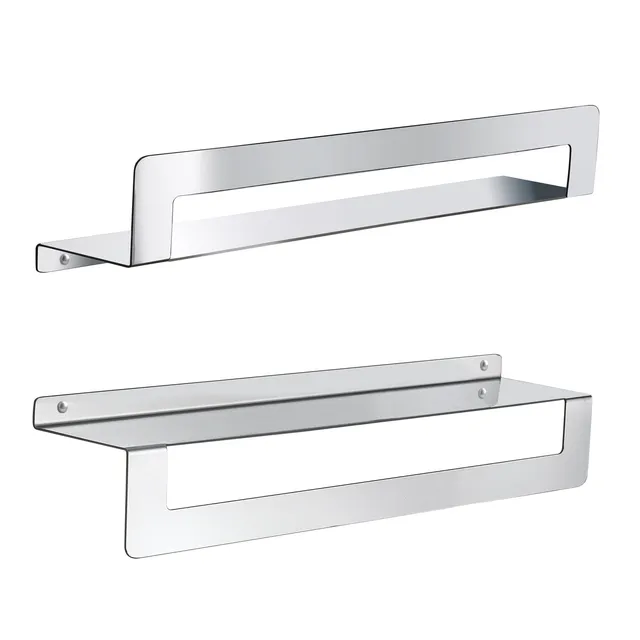 gedy-cleo-porte-objets-douche-et-porte-serviettes-poli image 1