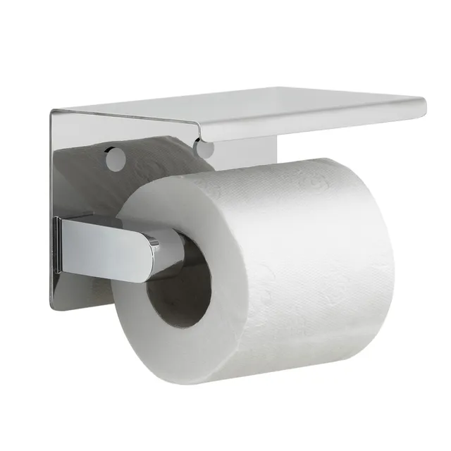 gedy-porte-rouleau-simple-couvert-chrom image 1