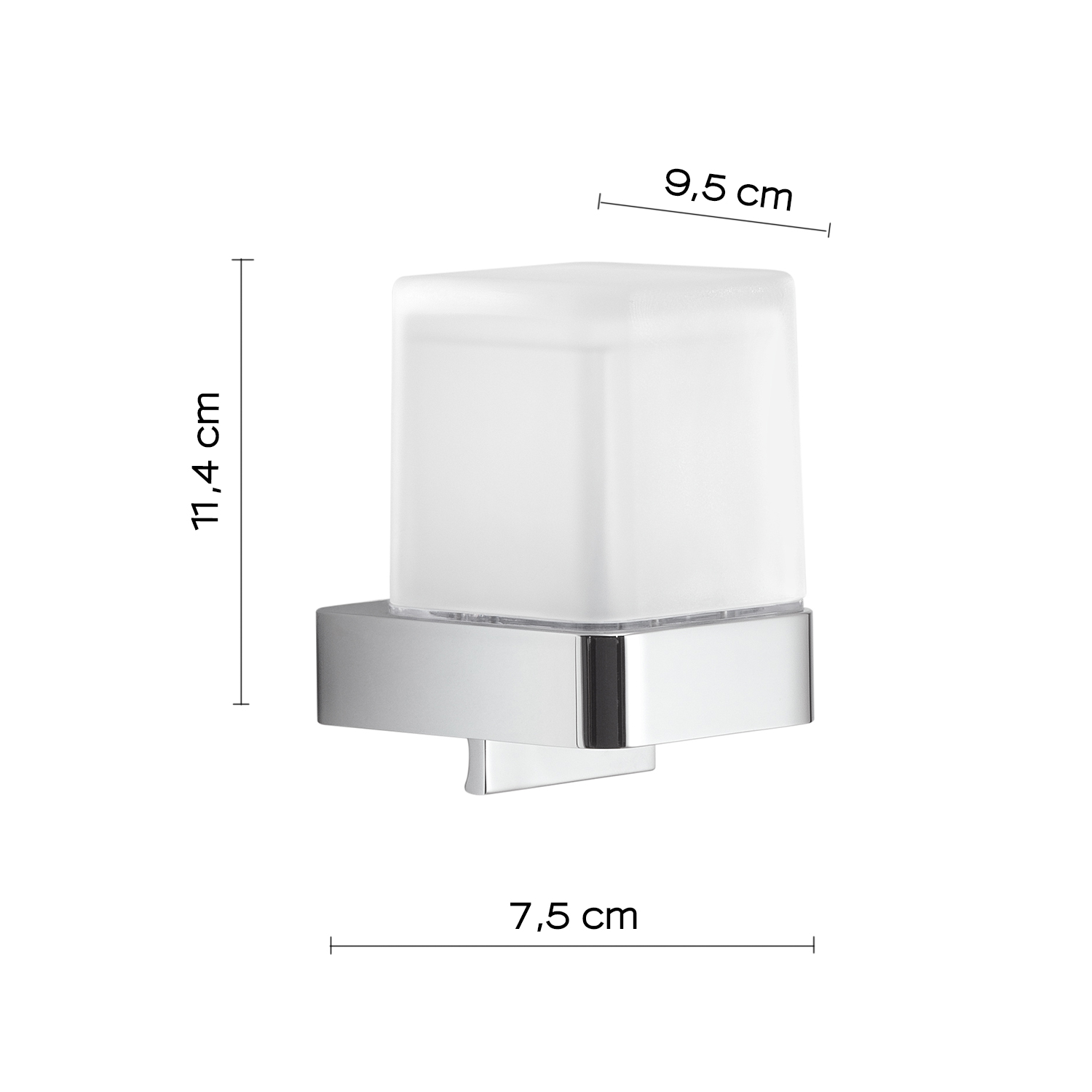 gedy-giava-distributeur-de-savon-chrome image 2