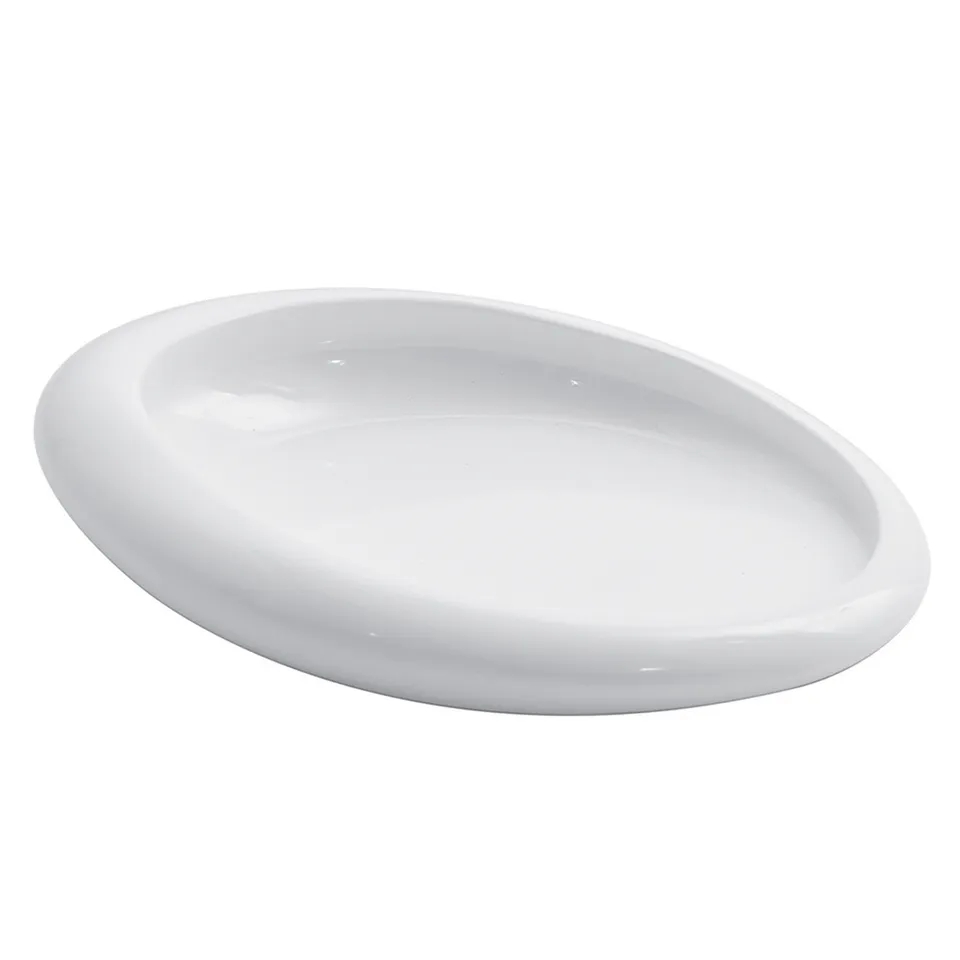 gedy-iside-porte-savon-blanc-brillant-r-sine image 1