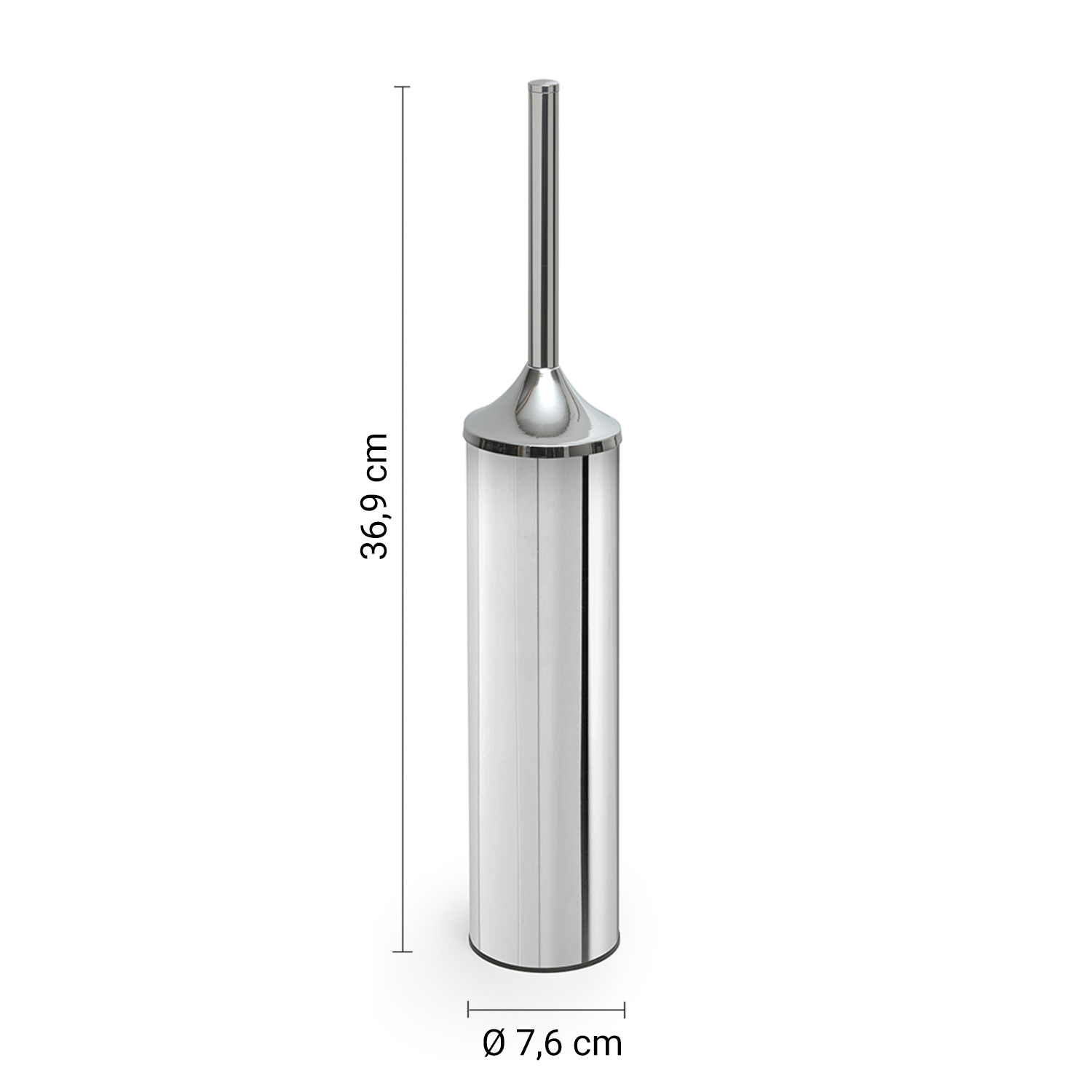 gedy-wizard-porte-brosse-wc-poli image 2