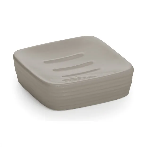 gedy-kelly-distributeur-savon-gris-poser image 1