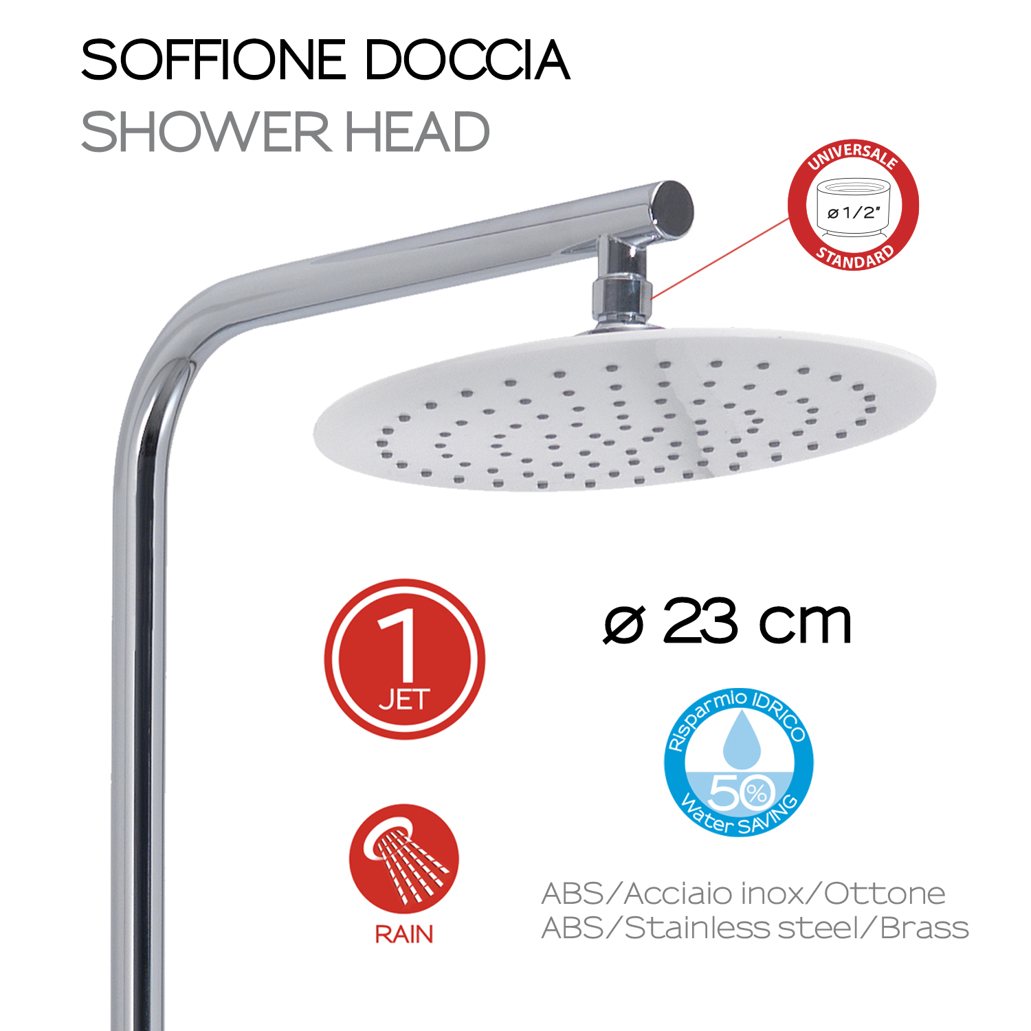 gedy-easy-01-colonne-de-douche-blanc-chrome-r-glable image 3