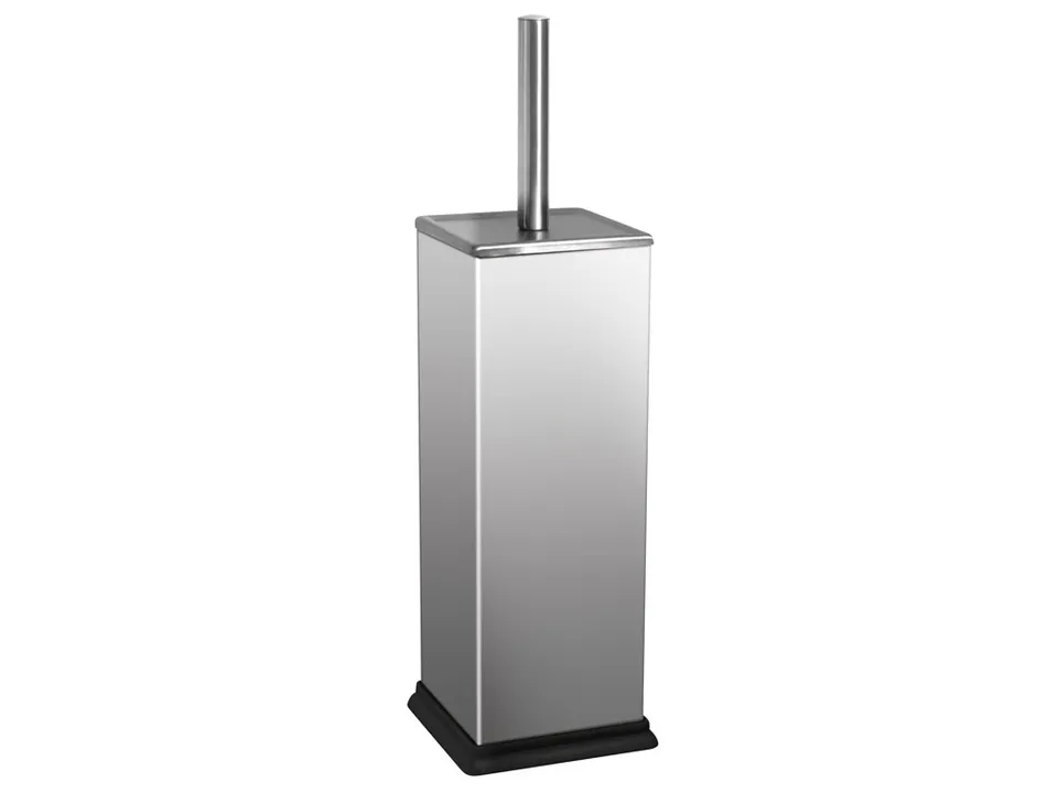 bisk-niagara-porte-balayette-brosse-wc-blanc-chrome image 1
