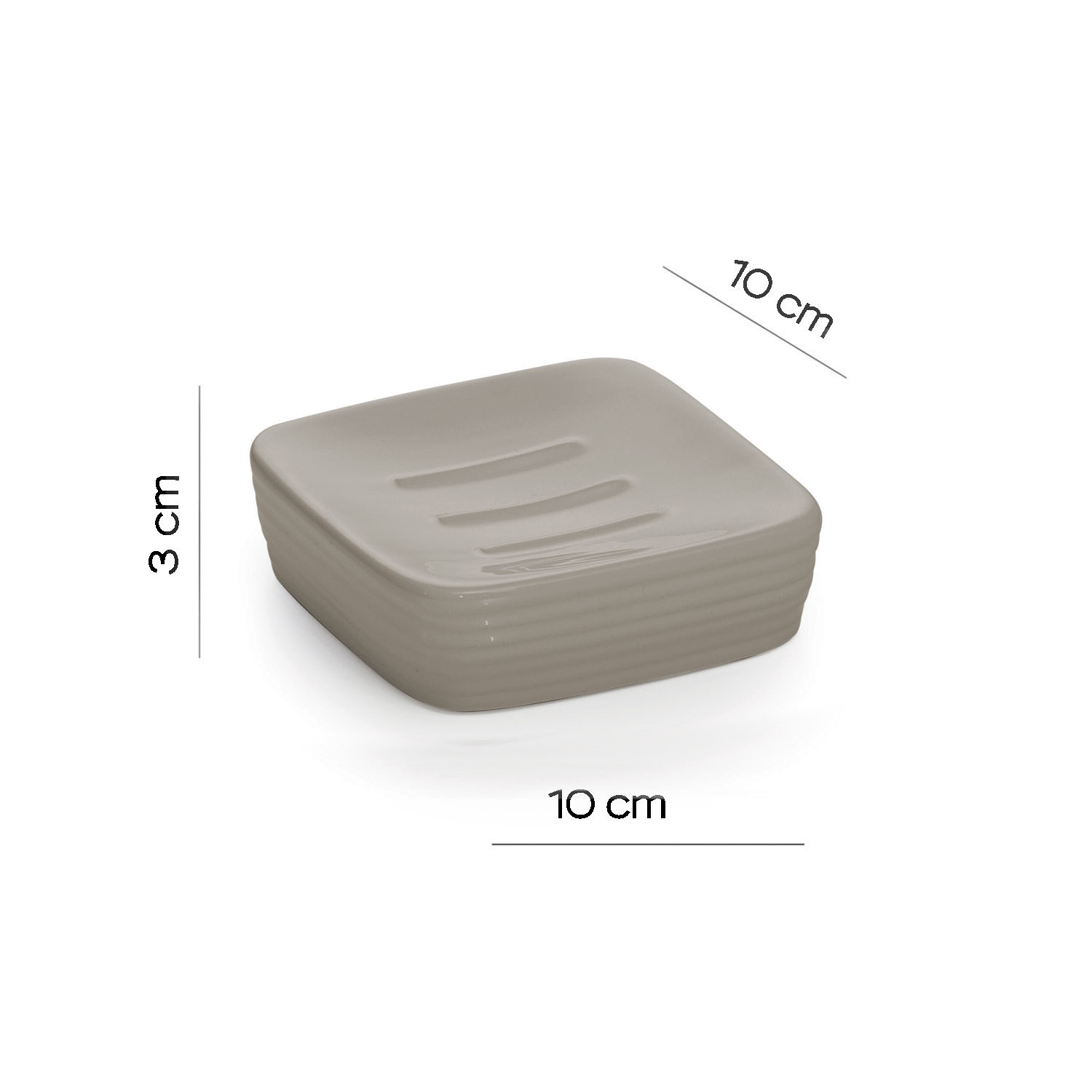 gedy-kelly-distributeur-savon-gris-poser image 2