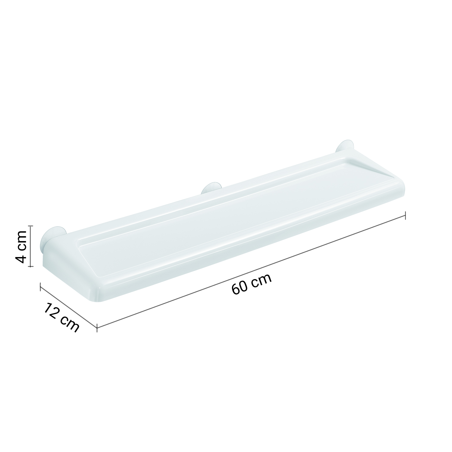 gedy-junior-tag-re-murale-60-cm-blanc image 2