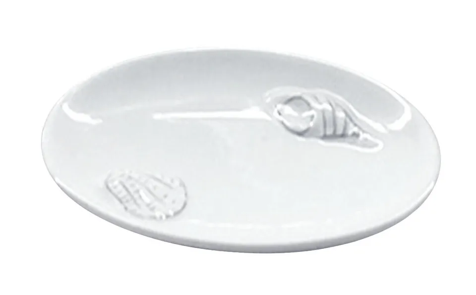 bisk-beach-porte-savon-poser-c-ramique-blanc image 1