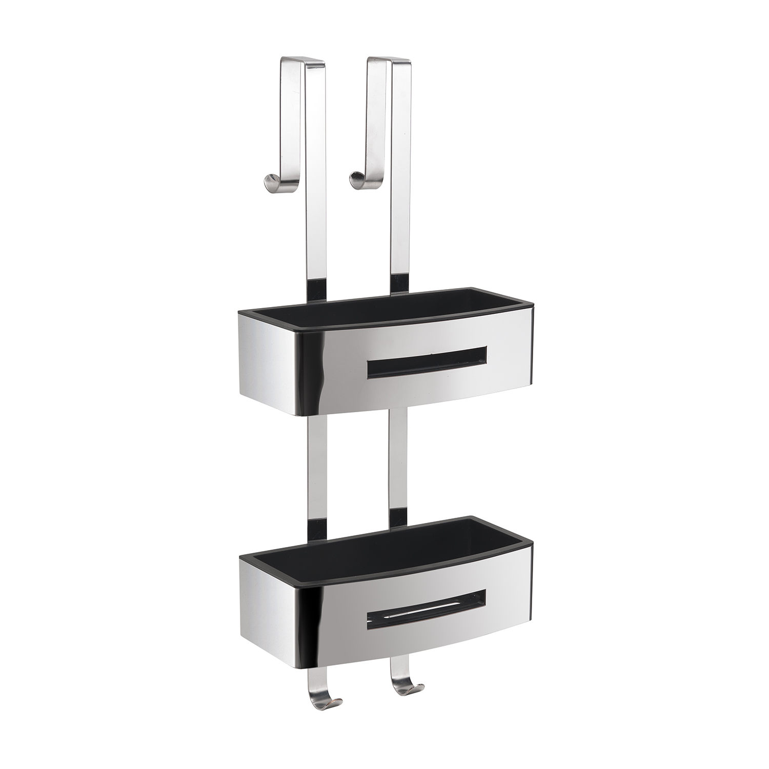 gedy-poseidon-porte-objets-douche-suspendre-noir image 1