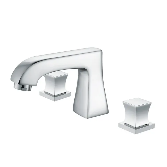 hudor-enip-e-robinet-lavabo-chrom-3-trous-sur-plan-r-tro image 1