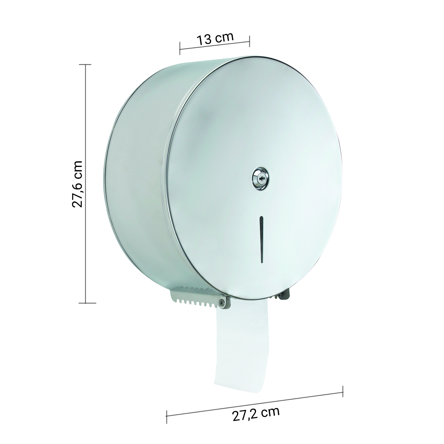 gedy-elite-distributeur-papier-rouleaux-chrome-poli image 2