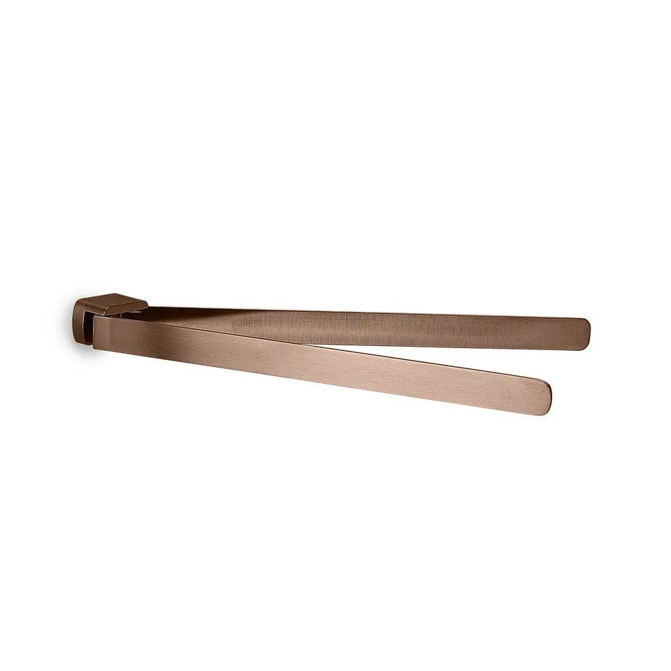 gedy-pirenei-porte-serviette-r-glable-or-rose image 1