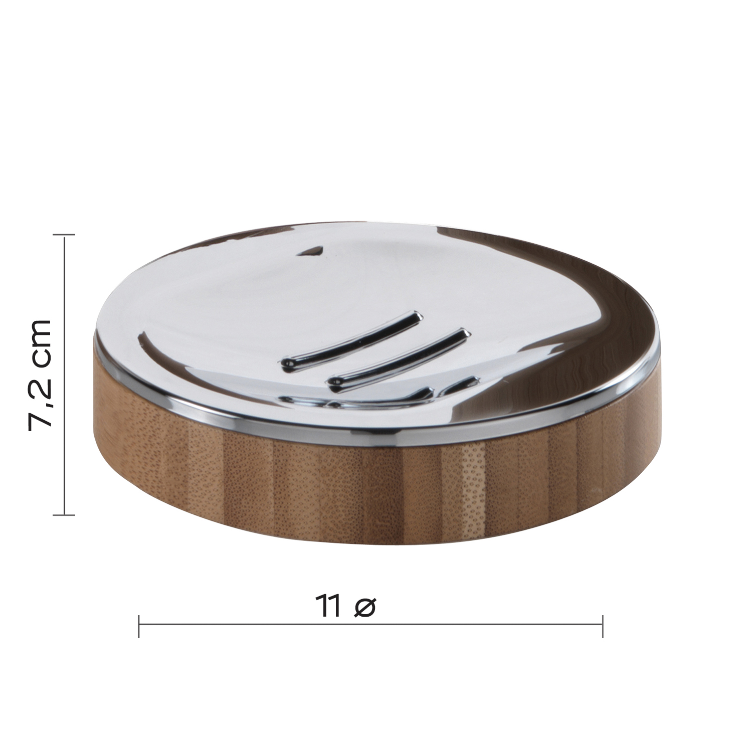 gedy-bamboom-altea-porte-savon-naturel-bambou image 2