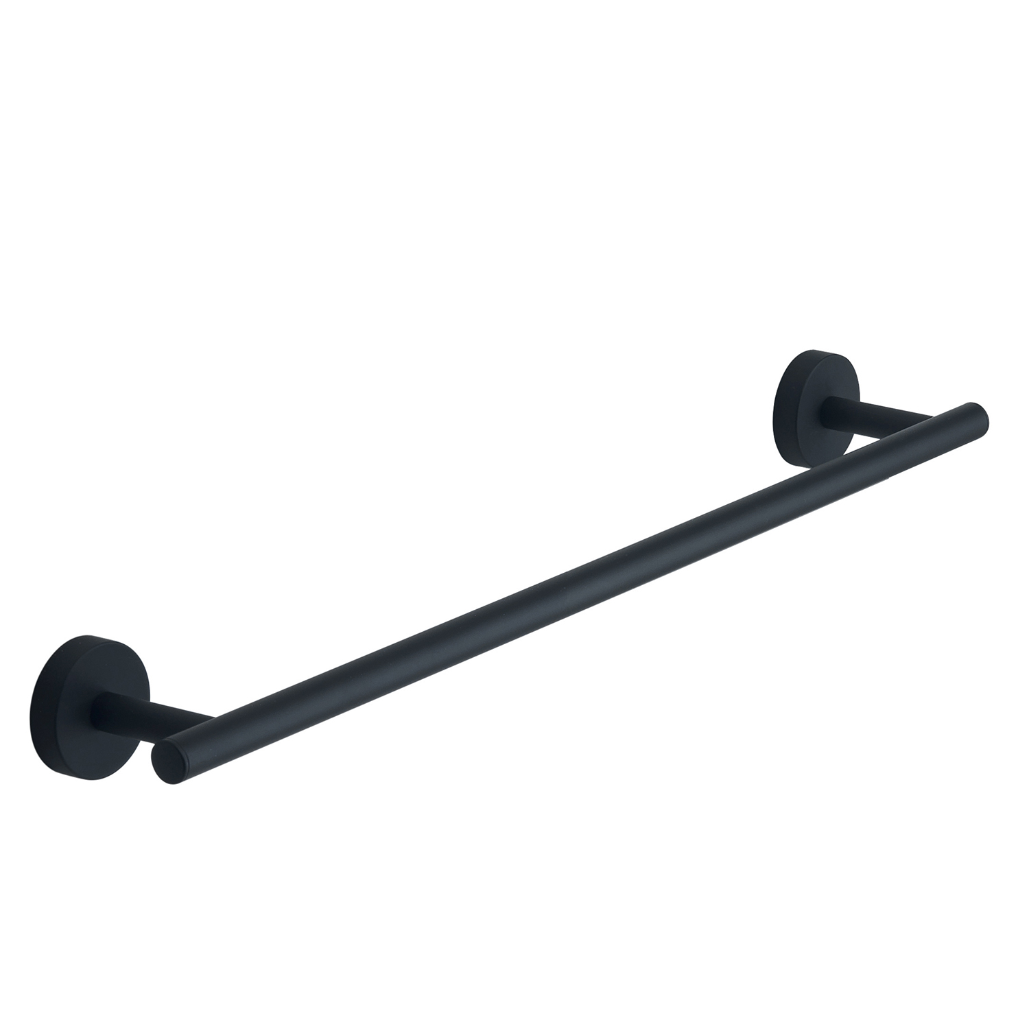 gedy-eros-porte-serviette-45-cm-noir-mat-fixer image 1
