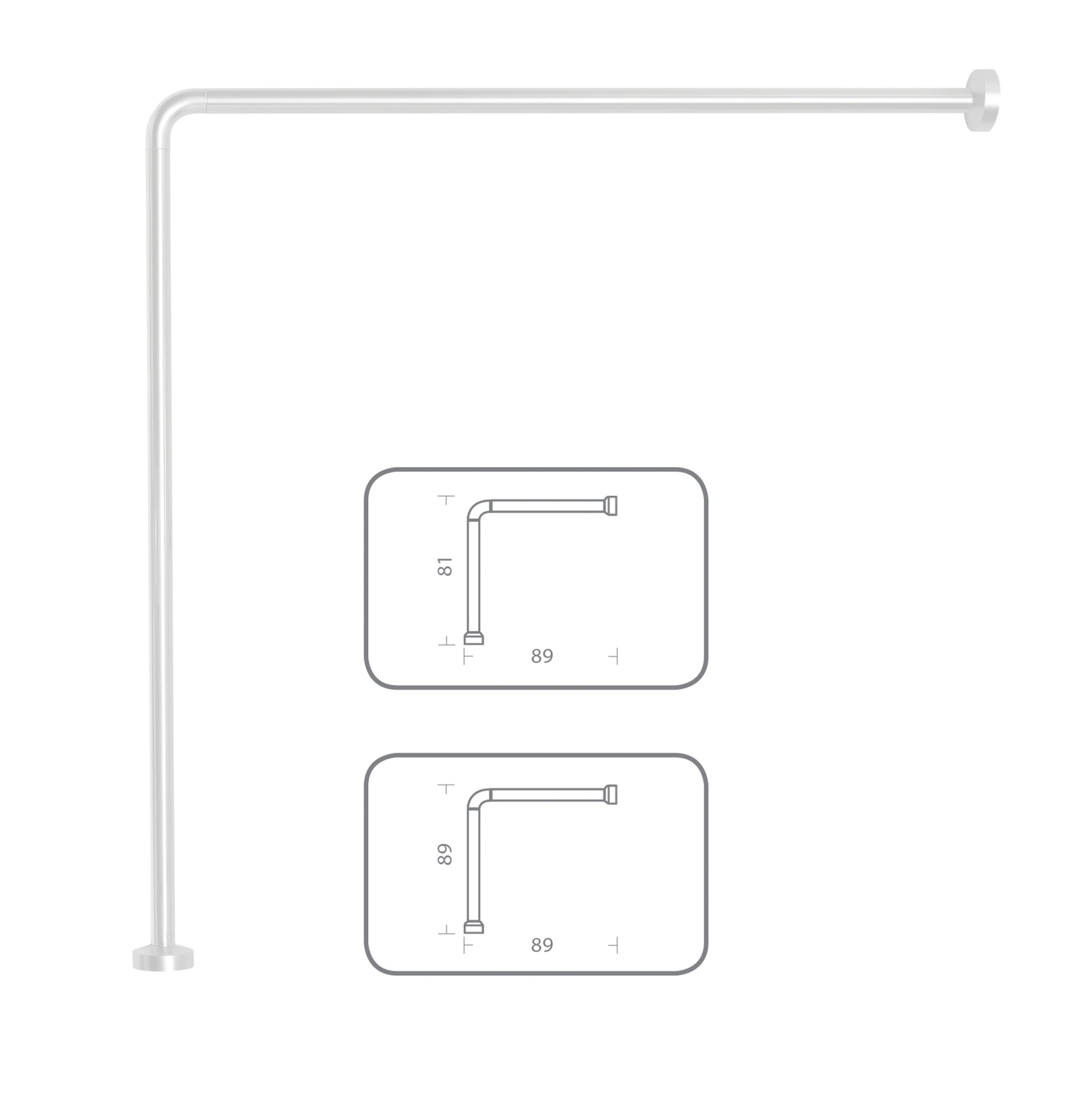 gedy-universel-barre-angulaire-douche-blanc image 8