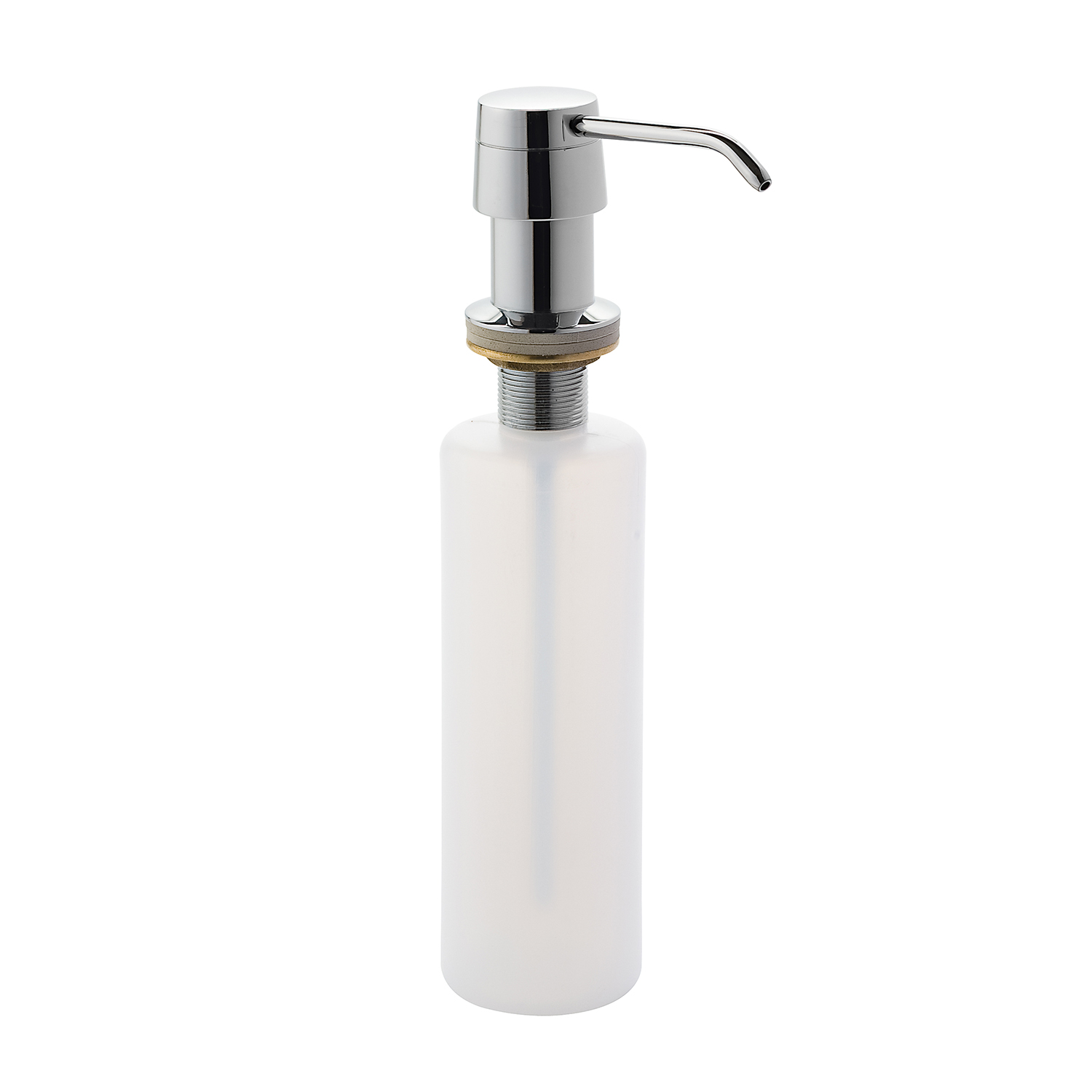 gedy-distributeur-de-savon-encastrer-lavabo-chrome image 1
