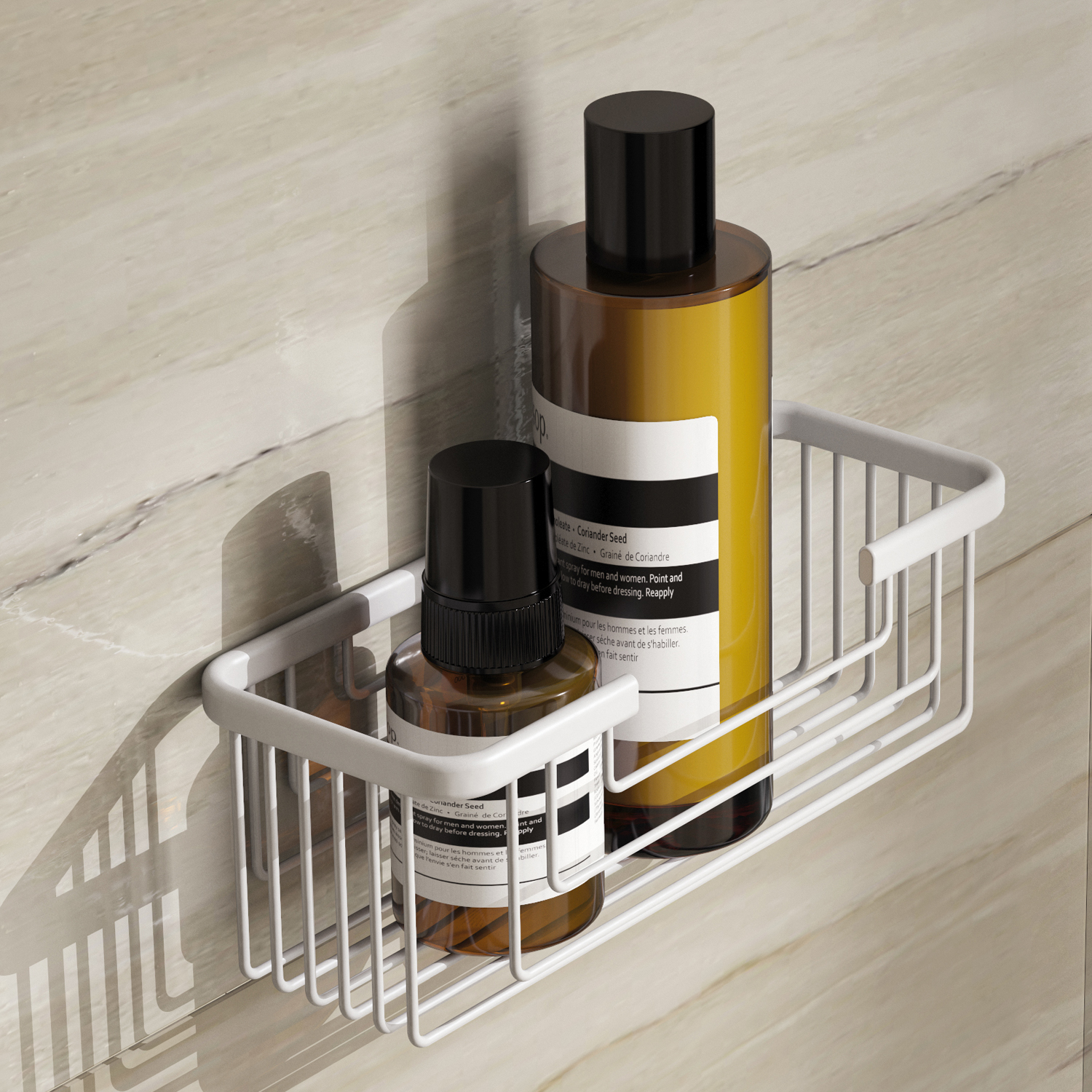 gedy-augustus-tag-re-de-douche-grand-mod-le-blanc-fil image 3
