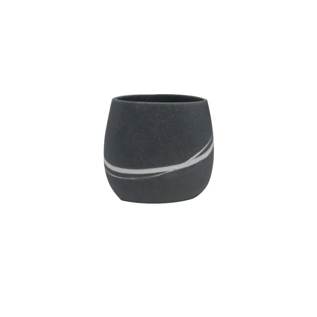 gedy-yvonne-porte-brosses-dents-gris-poser image 1