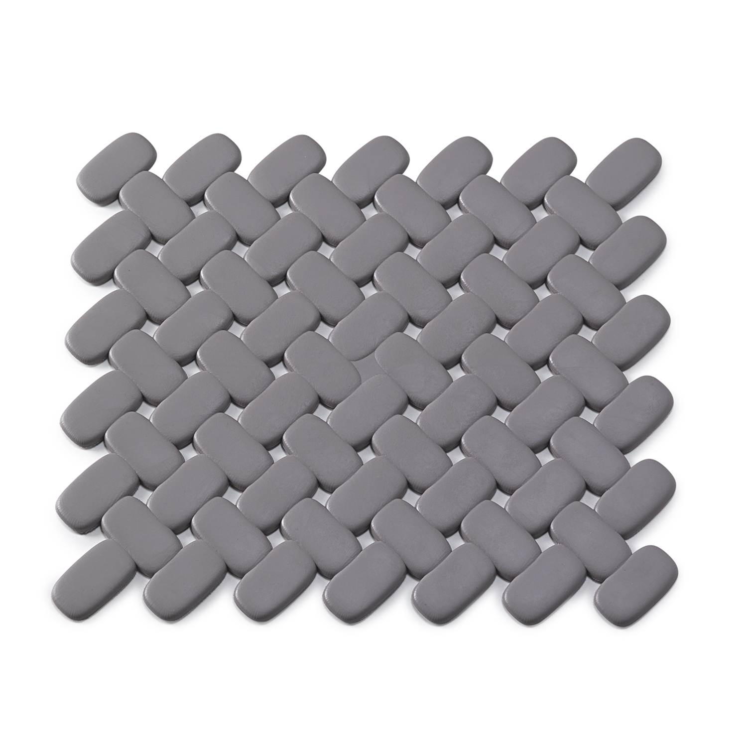 gedy-bricks-tapis-vier-26x26-cm-gris image 1