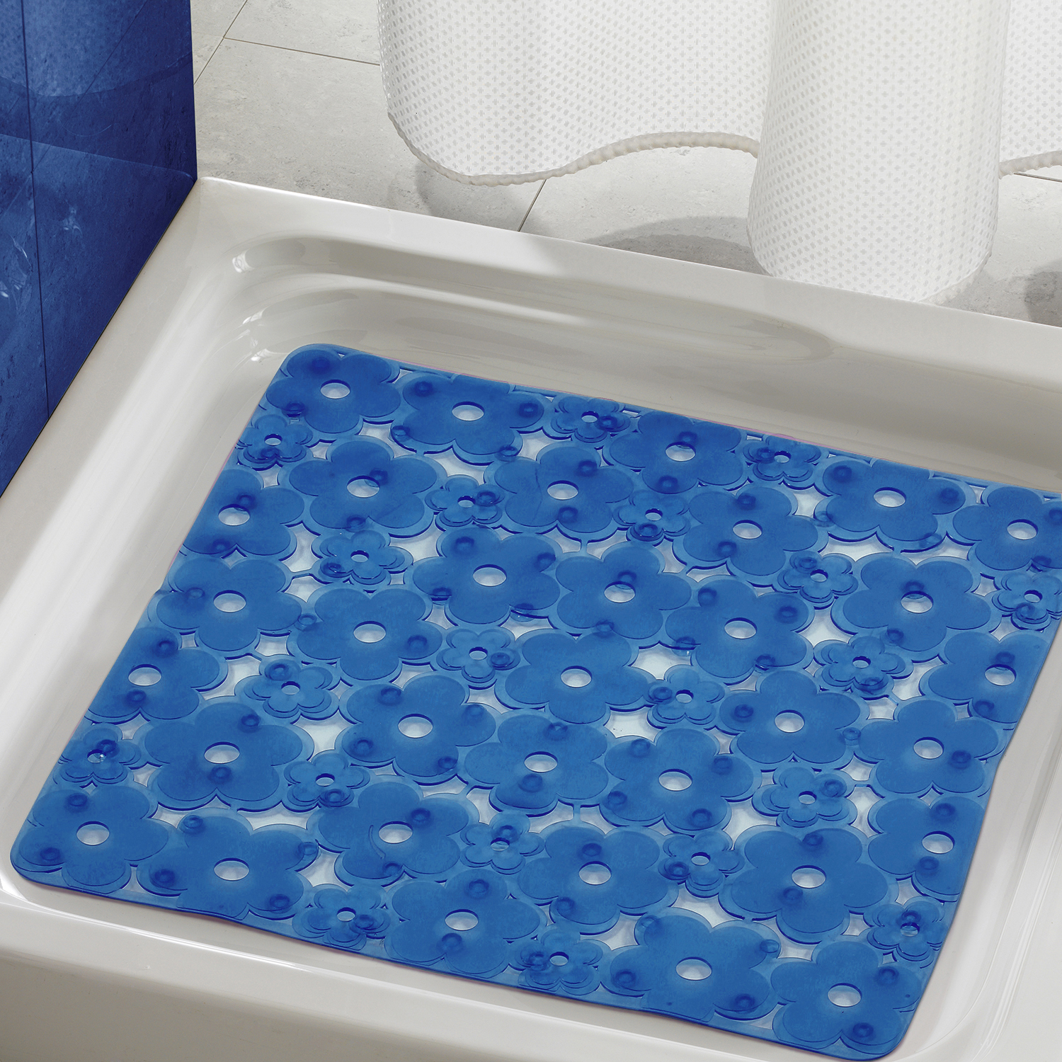 gedy-margherita-tapis-de-douche-53x53-cm-bleu-ciel image 3