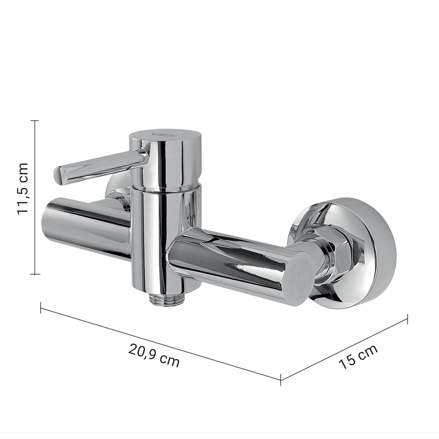 gedy-garda-mitigeur-de-douche-encastr-chrome image 2